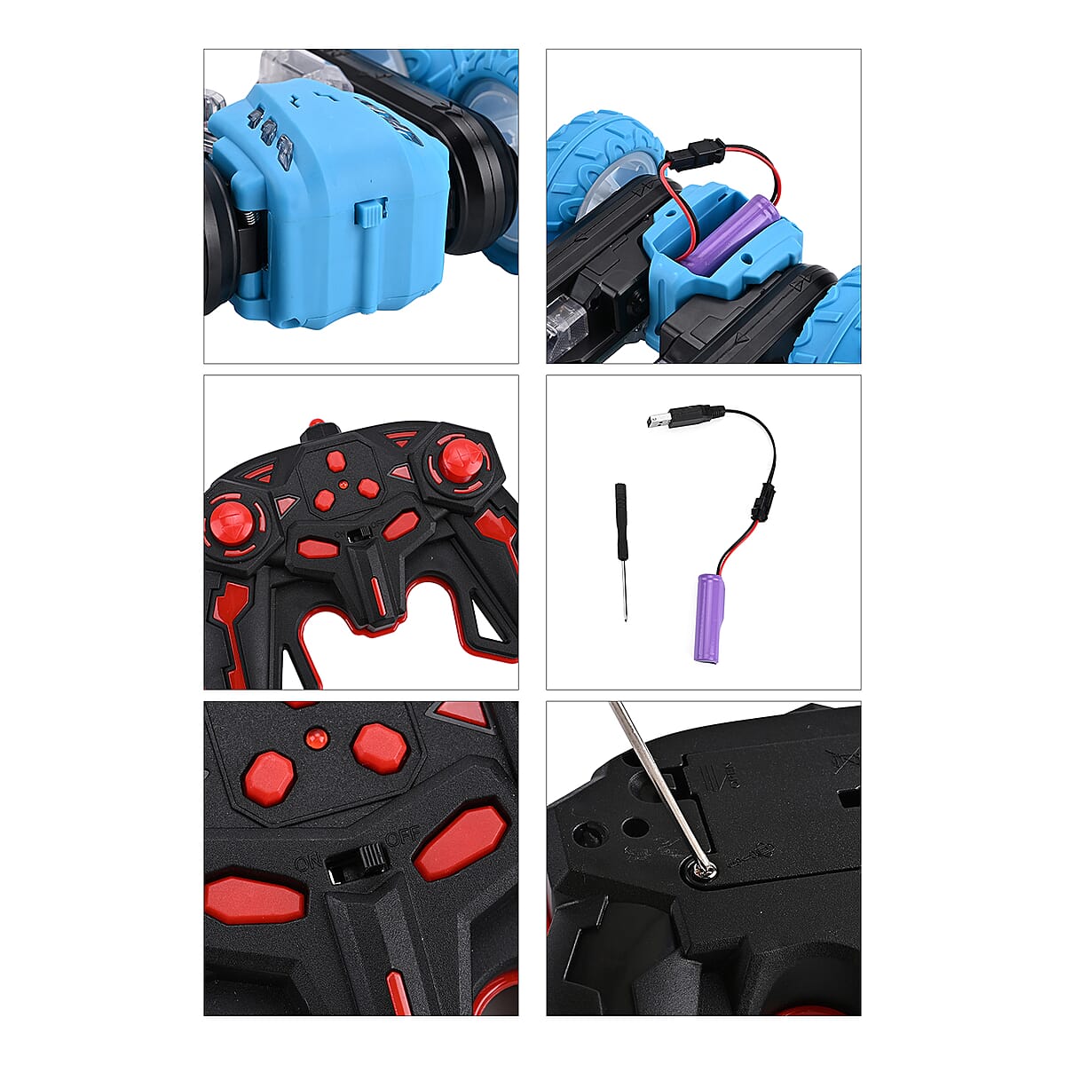 Livmore Blue Butterfly Remote Control Car Toy image number 8