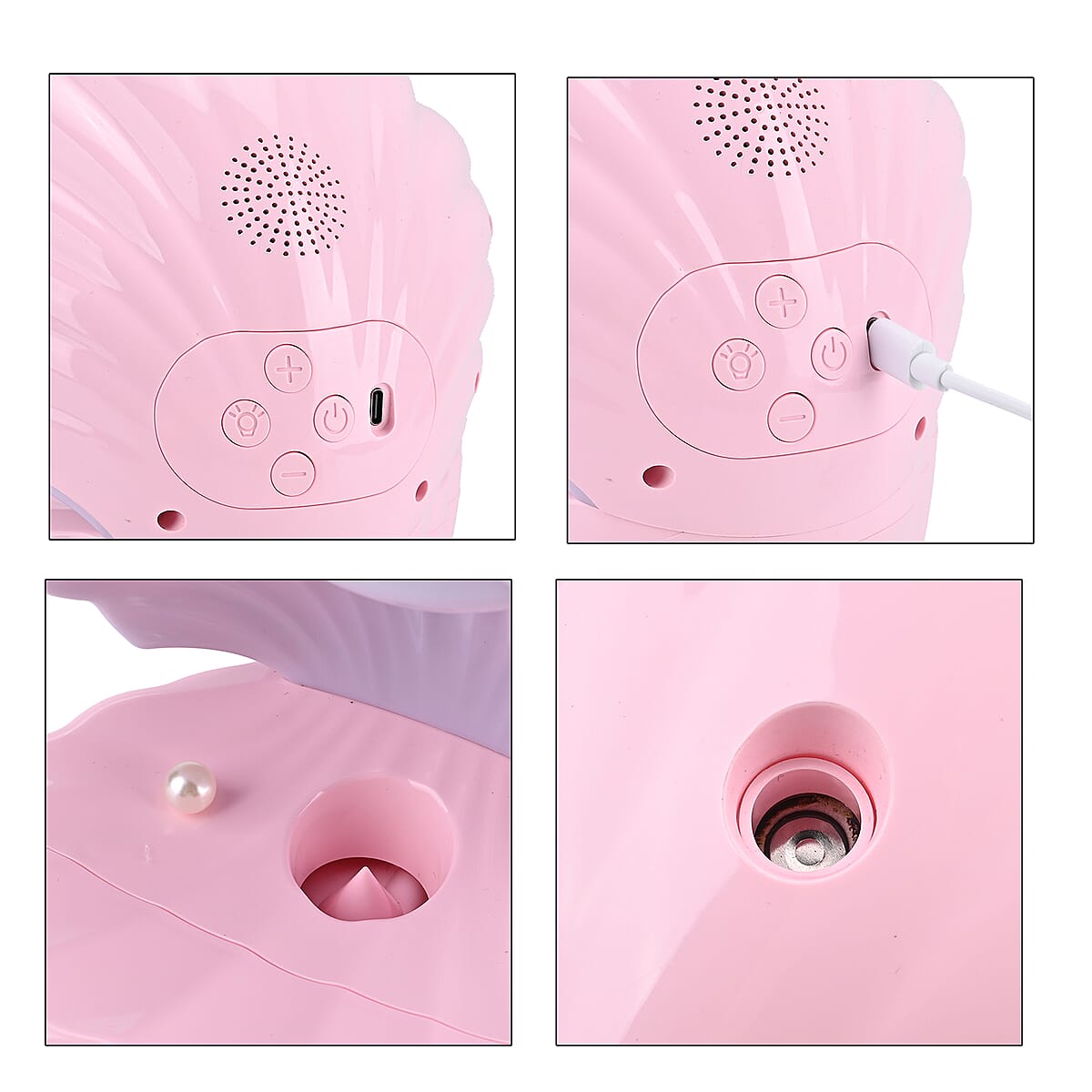 Livmore Shell Humidifier with 5 Essential Oils image number 7