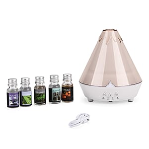 Livmore Volcano Humidifierwith 5 Essential Oils