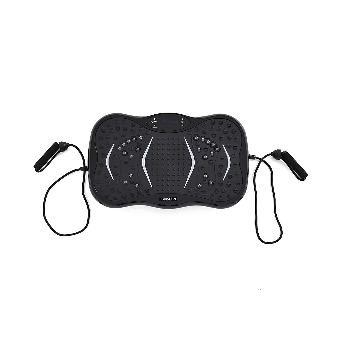 Livmore Black Fitness Vibration Plate with Remote Control image number 2