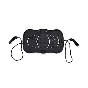 Livmore Black Fitness Vibration Plate with Remote Control