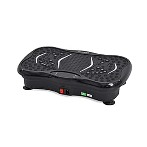 Livmore Black Fitness Vibration Plate with Remote Control