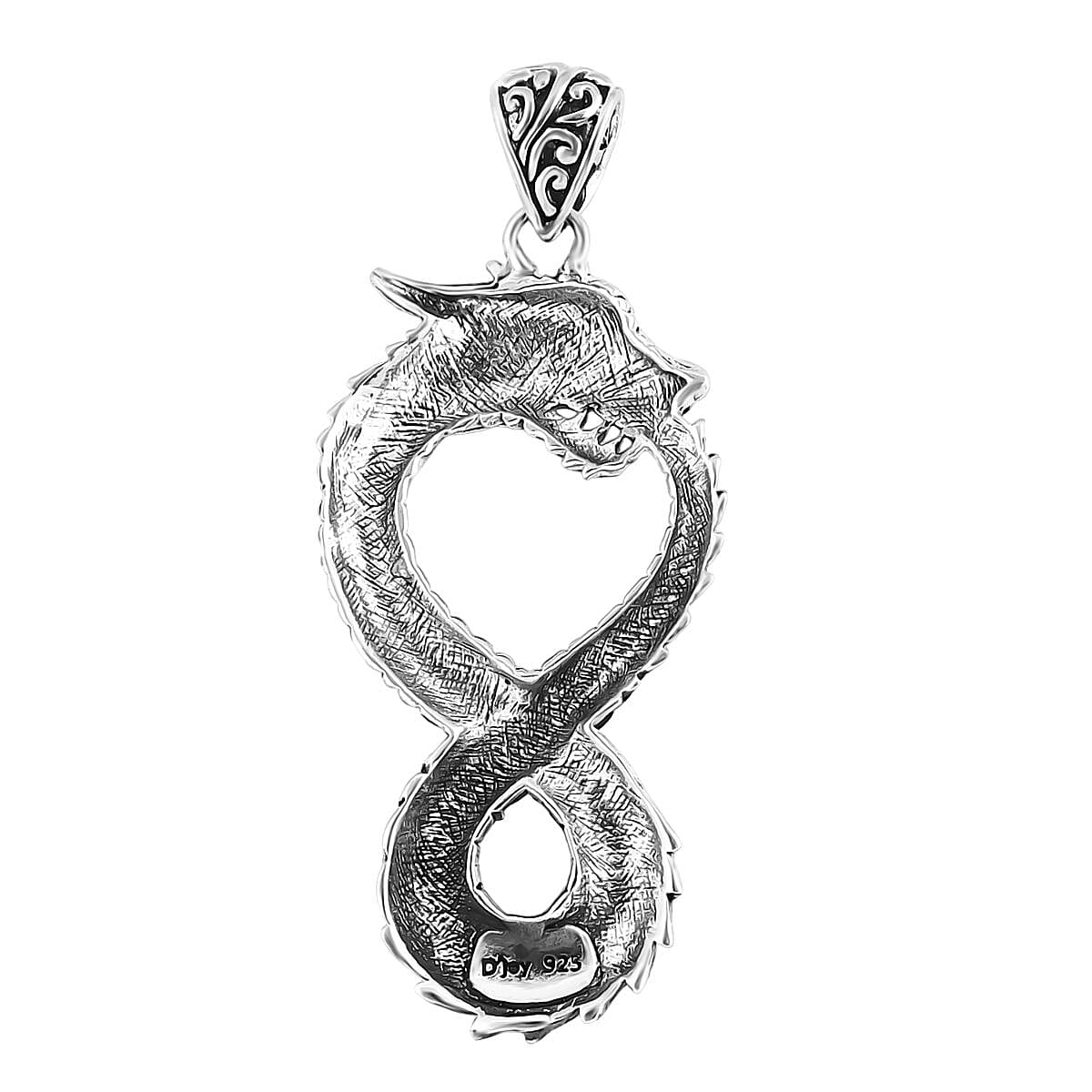Bali Legacy Dragon Pendant in Sterling Silver 8 Grams image number 4
