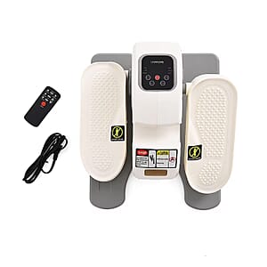 Livmore White Electric Stepper with LCD Display & Remote