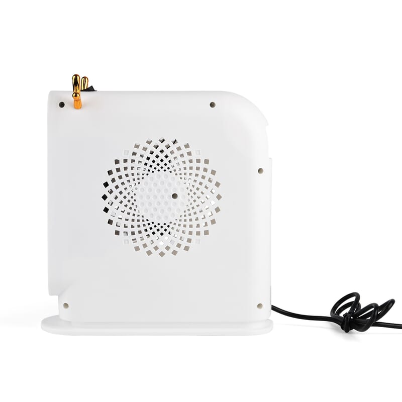 Livmore White Quickly Heats up Warm Air Blower