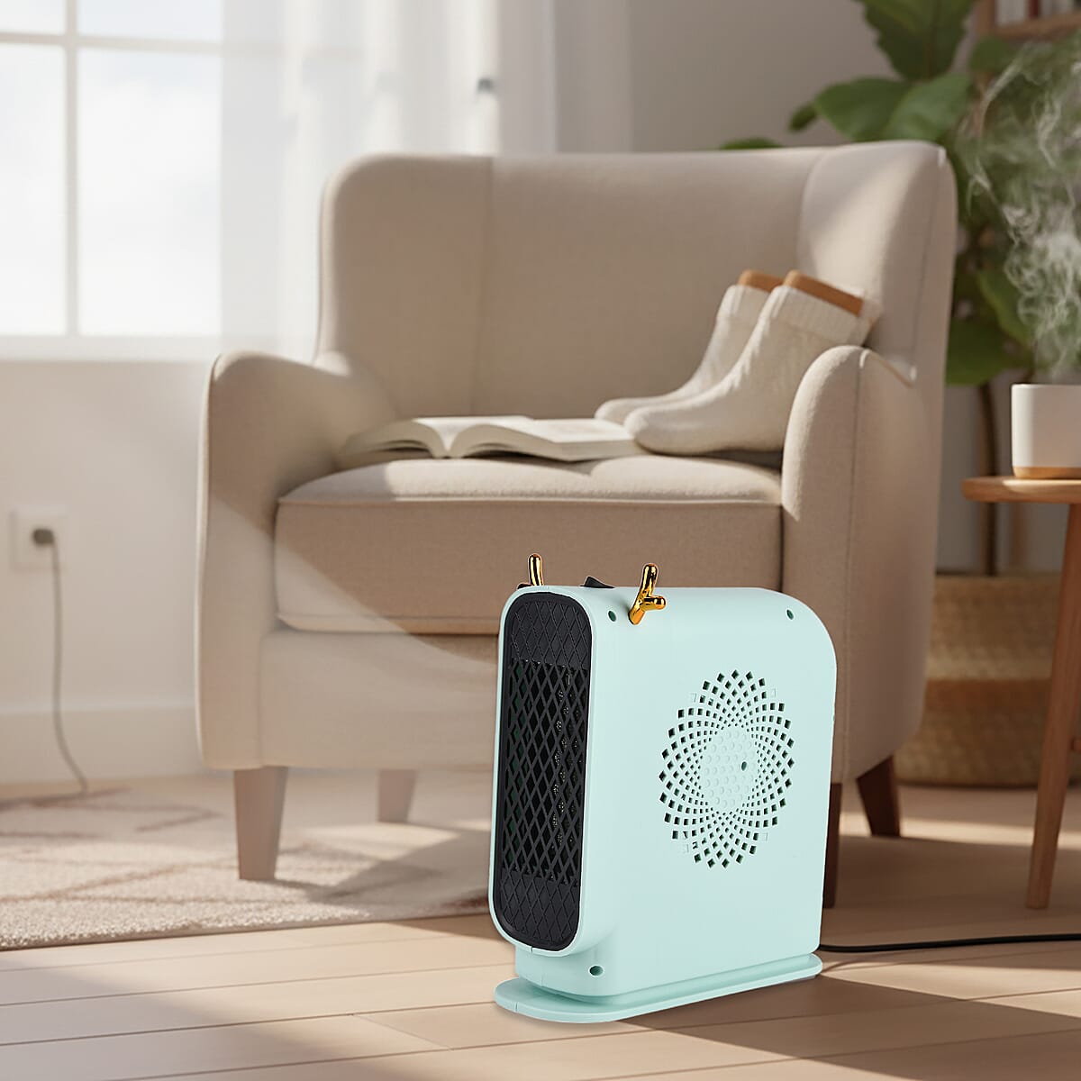 Livmore Green Quickly Heats up Warm Air Blower image number 1