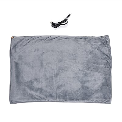 Livmore Gray Warm USB Powered Blanket