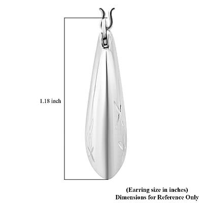 D'Joy Hoop Earrings in Sterling Silver 7.3 Gams
