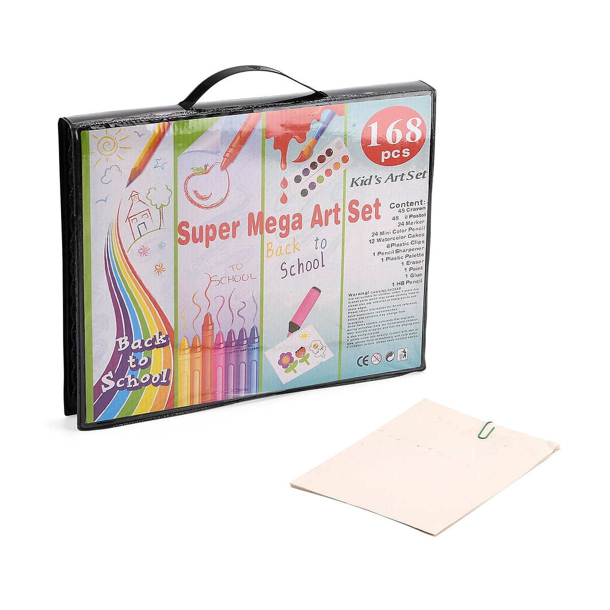 Back to School Super Mega Art 168pcs Pen Set image number 0