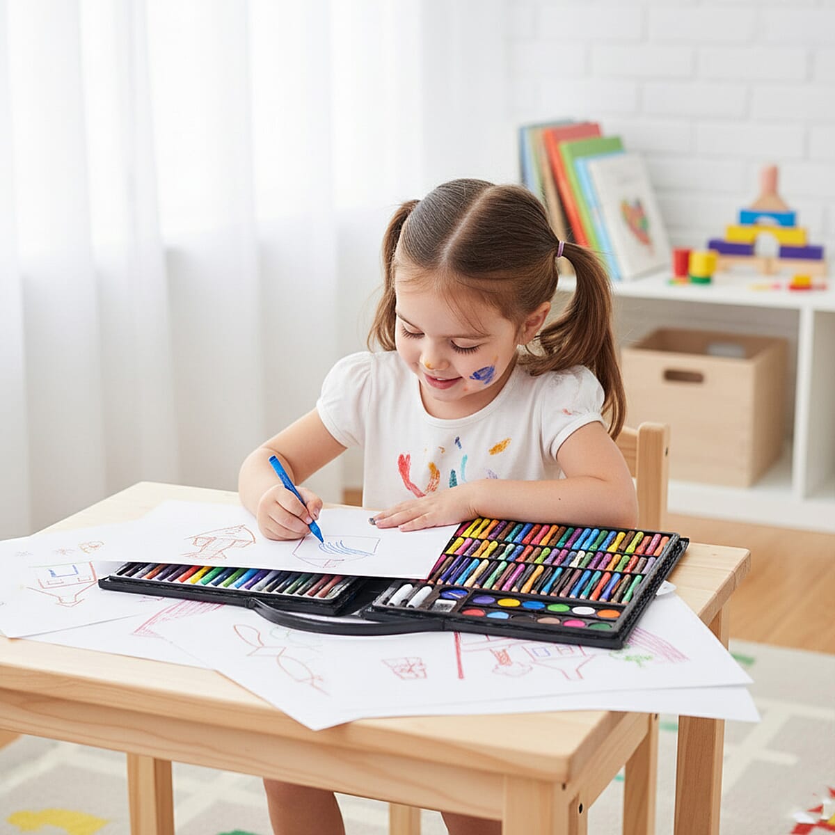 Back to School Super Mega Art 168pcs Pen Set image number 1