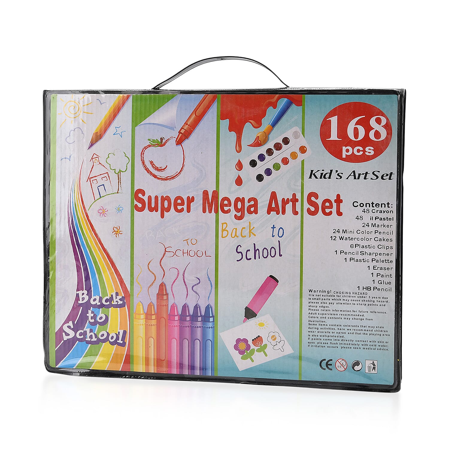 Back to School Super Mega Art 168pcs Pen Set