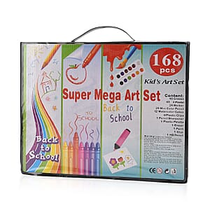 Back to School Super Mega Art 168pcs Pen Set