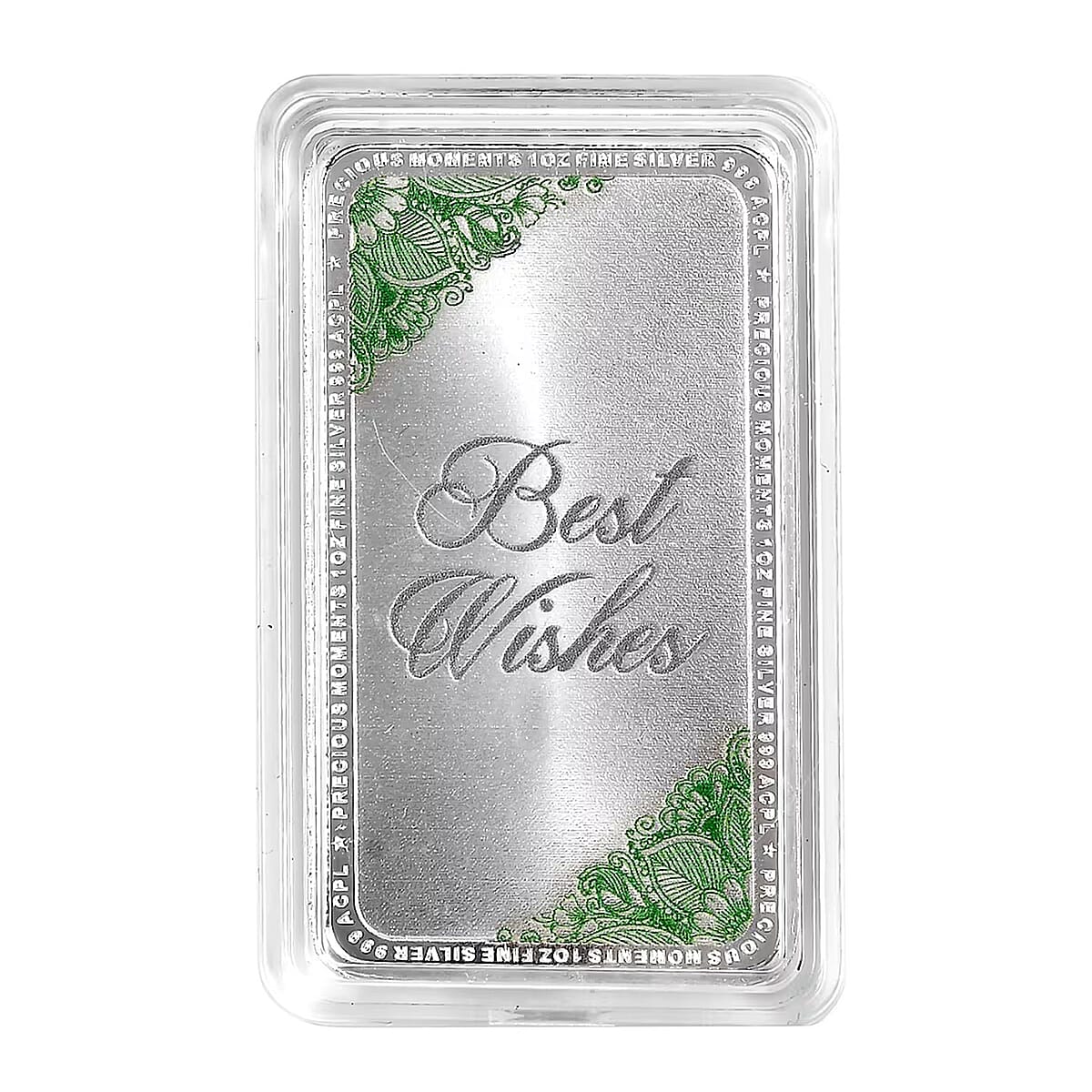 999.9 Fine Silver One Troy Ounce Bullion Forever Rose Bar 31.1 Grams image number 6
