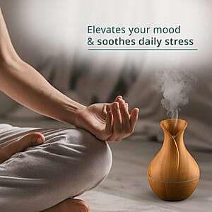  Livmore Brown Humidifier with 7 Essential Oils (100ml) 