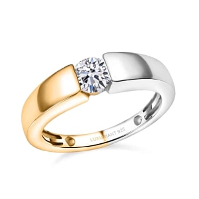 Luxuriant Lab Grown Diamond (G-H, SI) 0.50 ctw Ring in Sterling Silver (Size 8.0)