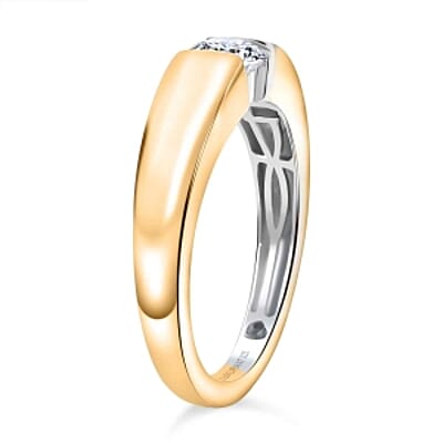 Luxuriant Lab Grown Diamond (G-H, SI) 0.50 ctw Ring in Sterling Silver (Size 8.0)