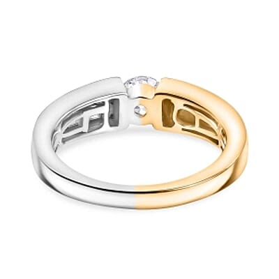 Luxuriant Lab Grown Diamond (G-H, SI) 0.50 ctw Ring in Sterling Silver (Size 8.0)