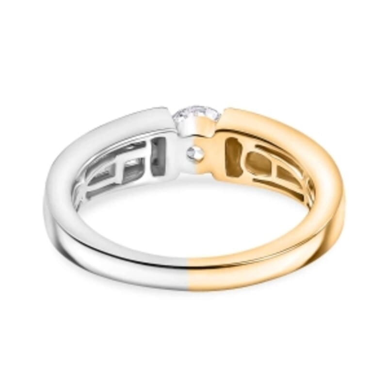Luxuriant Lab Grown Diamond (G-H, SI) 0.50 ctw Ring in Sterling Silver (Size 8.0)