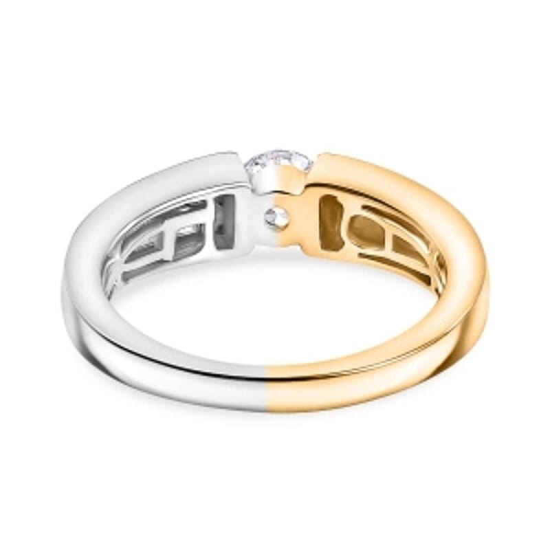 Luxuriant Lab Grown Diamond (G-H, SI) 0.50 ctw Ring in Sterling Silver (Size 8.0)