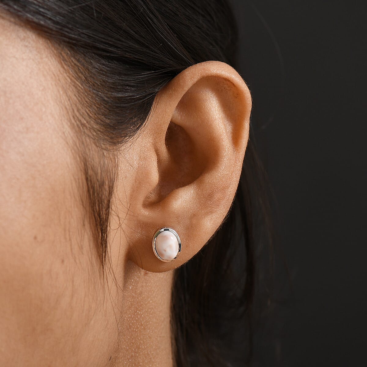 D&rsquo;Joy Premium Natrolite 2.50 ctw  Earrings in Rhodium Over Sterling Silver image number 2