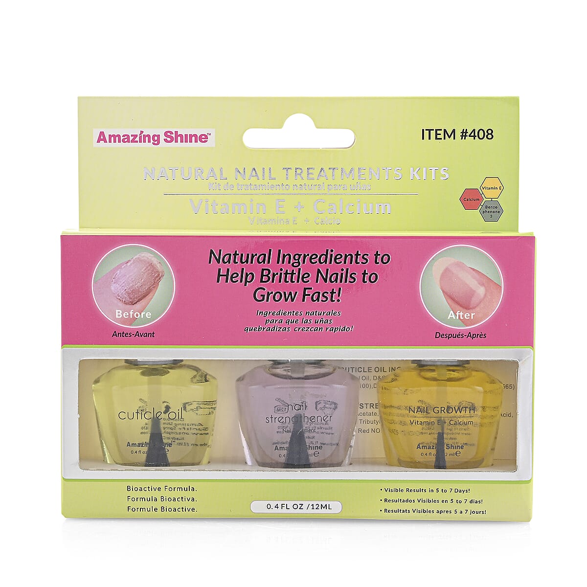 Amazing Shine 3 Step Nail & Cuticle Treatment Set image number 2