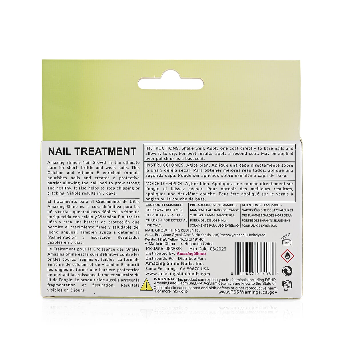 Amazing Shine 3 Step Nail & Cuticle Treatment Set image number 3