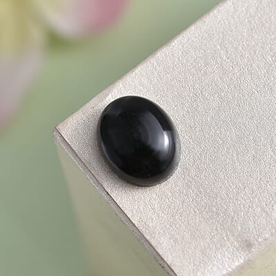 Black Onyx (Ovl 10x8 mm) 2.44 ctw Loose Gemstone