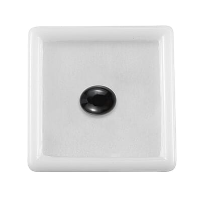 Black Onyx (Ovl 10x8 mm) 2.44 ctw Loose Gemstone