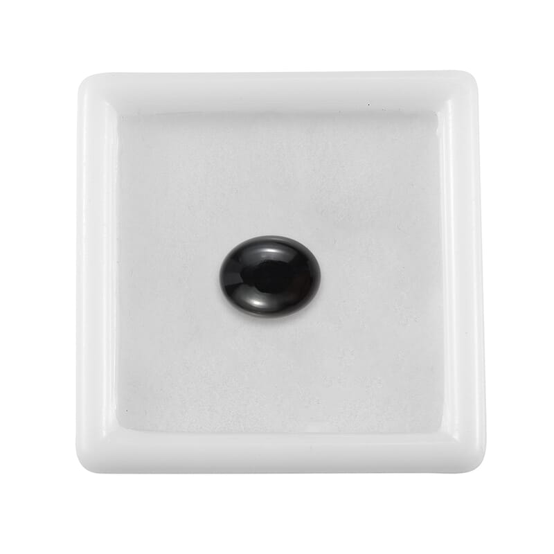 Black Onyx (Ovl 10x8 mm) 2.44 ctw Loose Gemstone