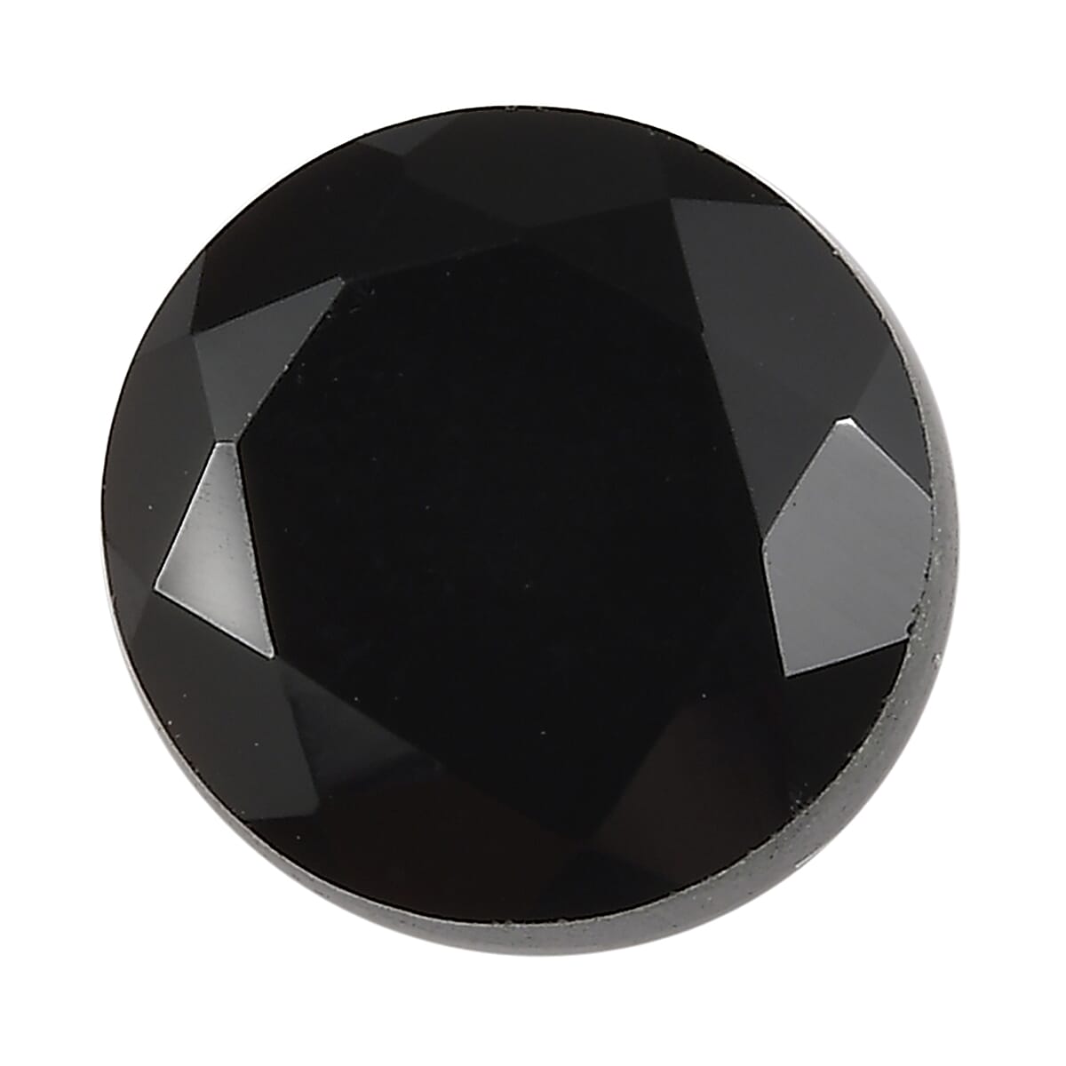 Black Onyx (Rnd 6 mm) 0.77 ctw Loose Gemstone image number 0