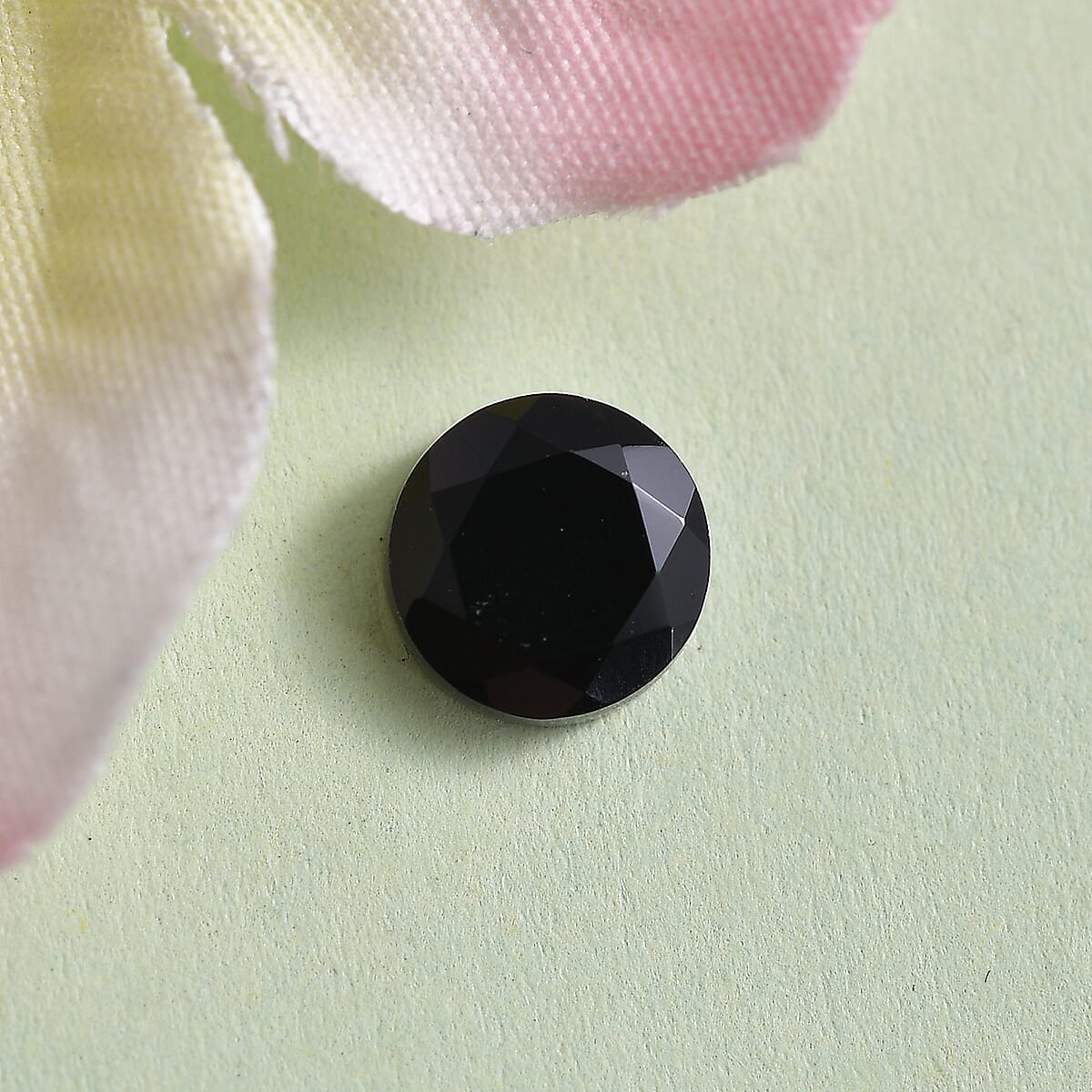 Black Onyx (Rnd 6 mm) 0.77 ctw Loose Gemstone image number 1