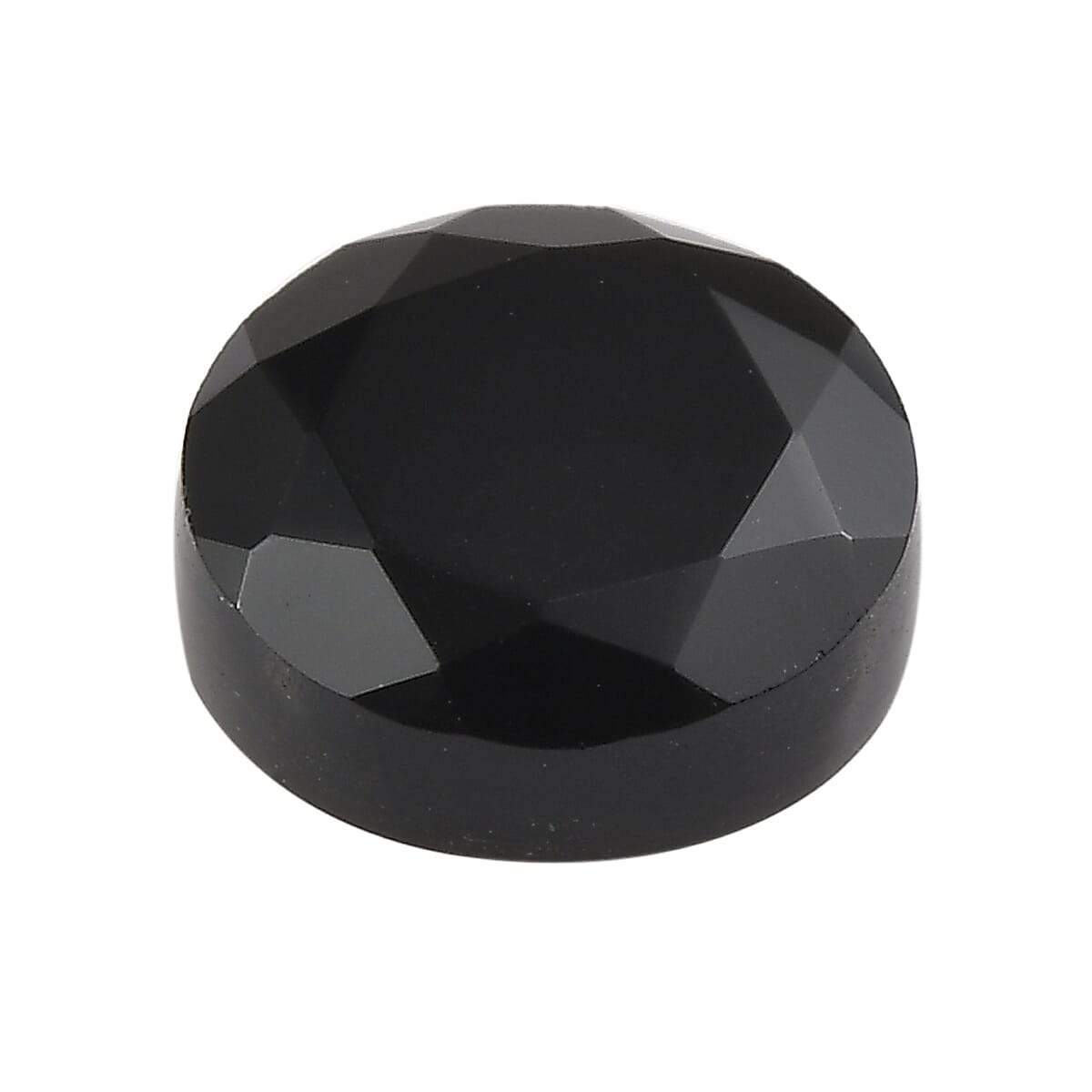 Black Onyx (Rnd 6 mm) 0.77 ctw Loose Gemstone image number 2