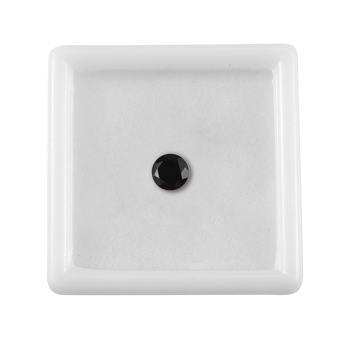 Black Onyx (Rnd 6 mm) 0.77 ctw Loose Gemstone image number 3