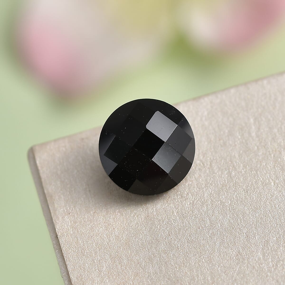Black Onyx (Rnd 8 mm) 1.86 ctw image number 1