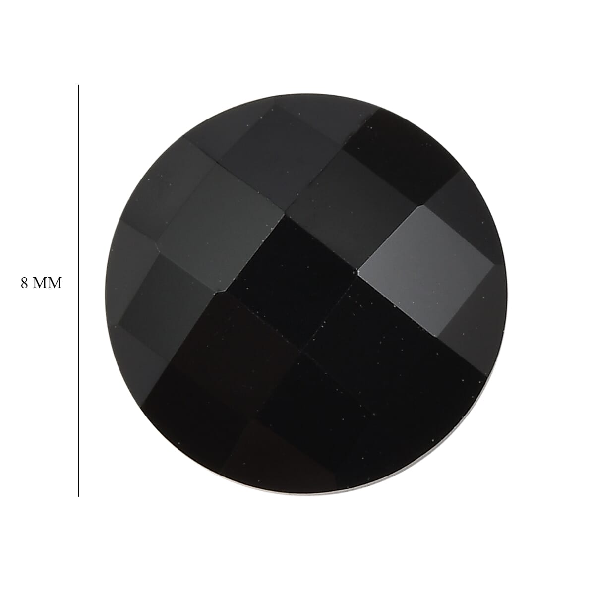 Black Onyx (Rnd 8 mm) 1.86 ctw image number 4