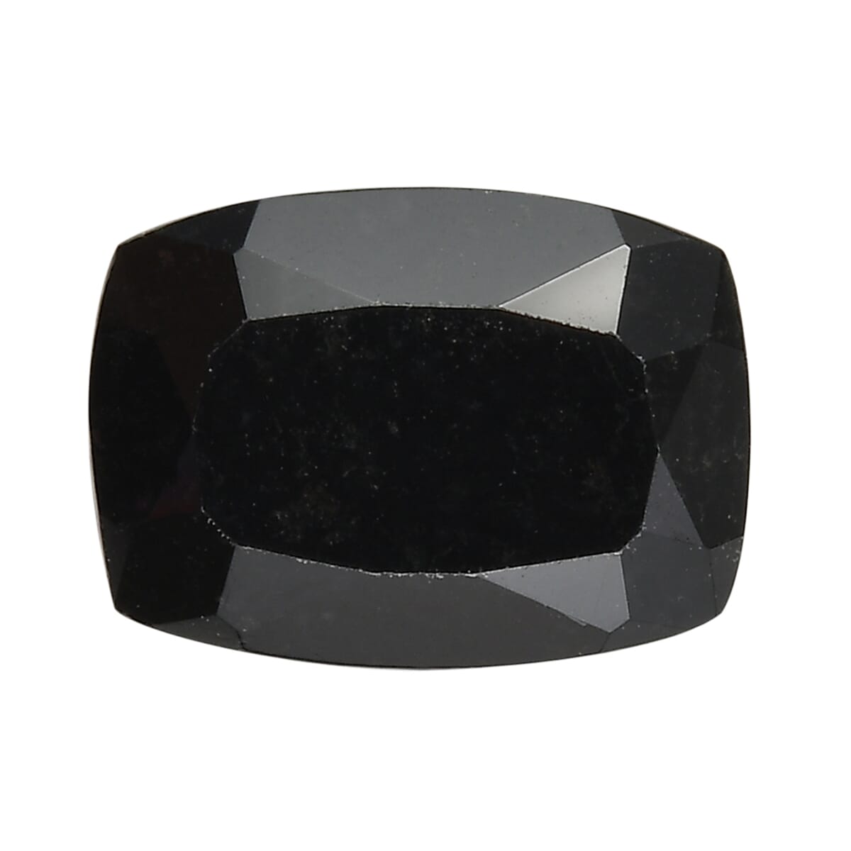 Black Tourmaline (Cush 7x5 mm) 0.82 ctw Loose Gemstone image number 0