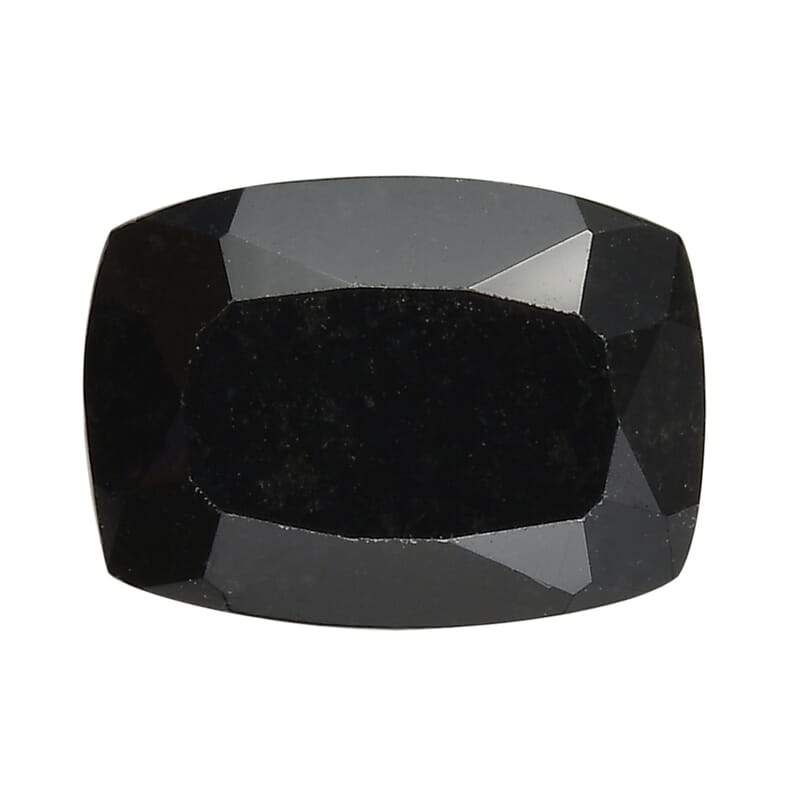 Black Tourmaline (Cush 7x5 mm) 0.82 ctw Loose Gemstone