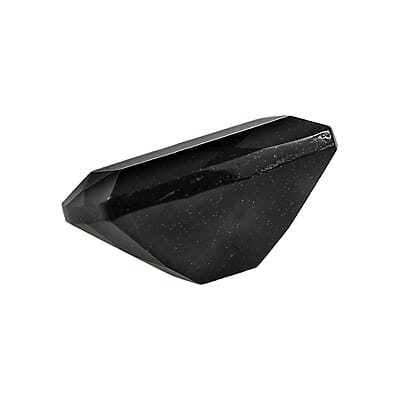 Black Tourmaline (Cush 8x6 mm) 1.30 ctw Loose Gemstone
