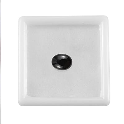 Black Tourmaline (Ovl 9x7 mm) 1.90 ctw Loose Gemstone