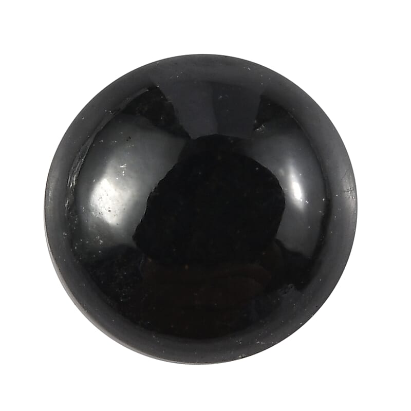 Black Tourmaline (Rnd 6 mm) 1.00 ctw Loose Gemstone