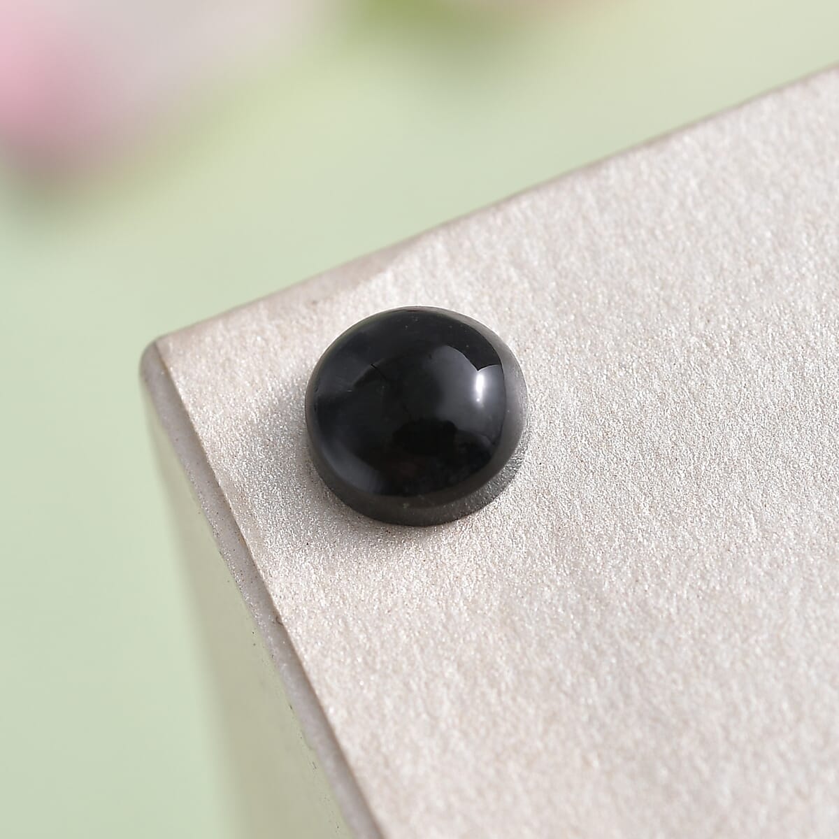 Black Tourmaline (Rnd 6 mm) 1.00 ctw image number 1