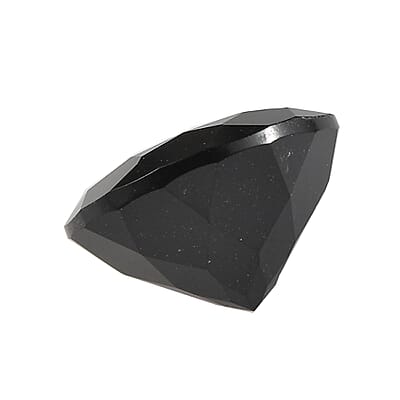Black Tourmaline (Rnd 9 mm) 2.20 ctw Loose Gemstone