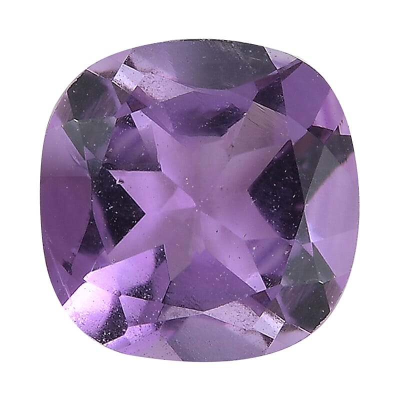 Bolivian Amethyst (Cush 7x7 mm) 1.25 ctw Loose Gemstone