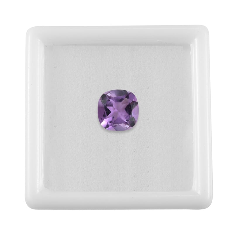 Bolivian Amethyst (Cush 7x7 mm) 1.25 ctw Loose Gemstone