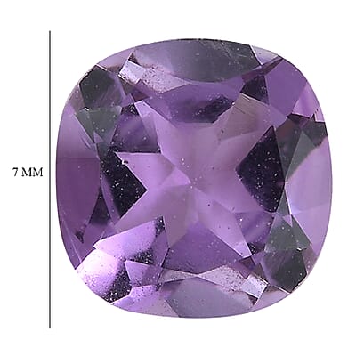 Bolivian Amethyst (Cush 7x7 mm) 1.25 ctw Loose Gemstone