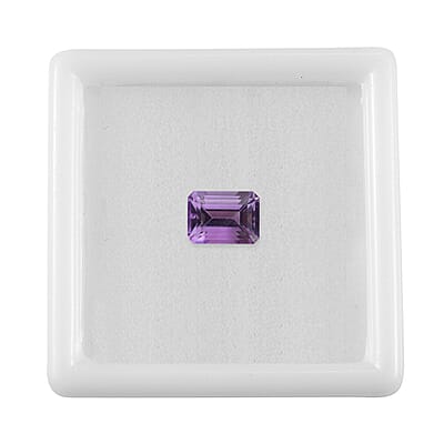 Bolivian Amethyst (Oct 7x5 mm) 0.78 ctw Loose Gemstone