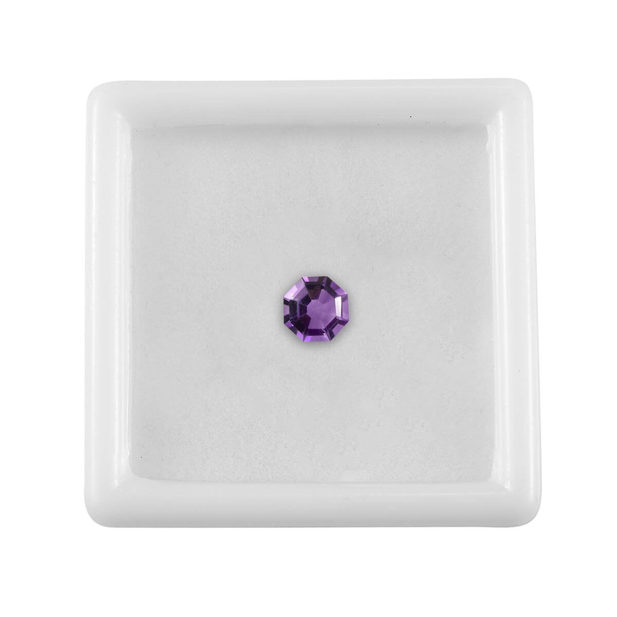 AA Bolivian Amethyst (Octillion 6 mm) 0.58 ctw image number 3