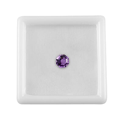AA Bolivian Amethyst (Octillion 6 mm) 0.58 ctw Loose Gemstone