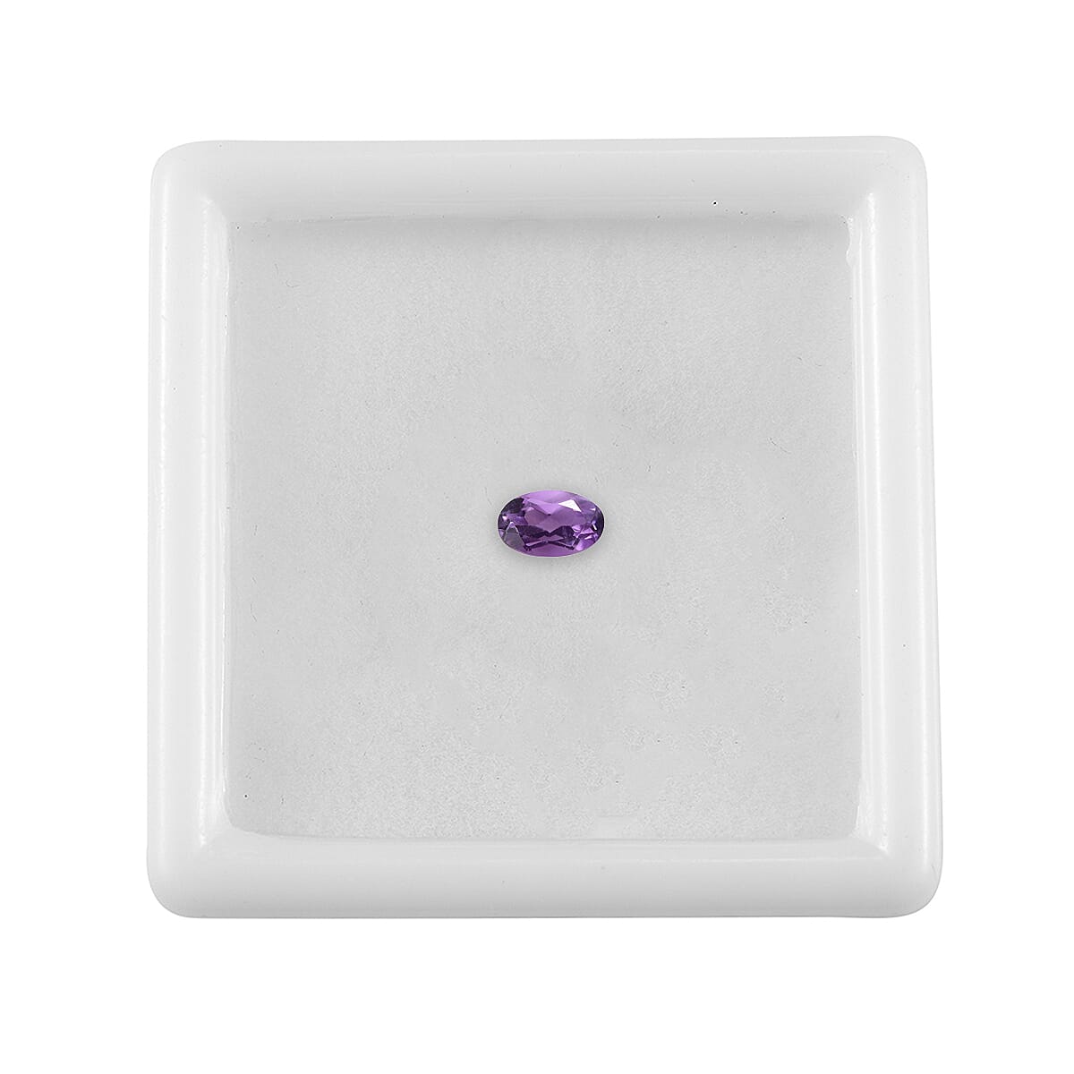 Bolivian Amethyst (Ovl 5x3 mm) 0.15 ctw Loose Gemstone