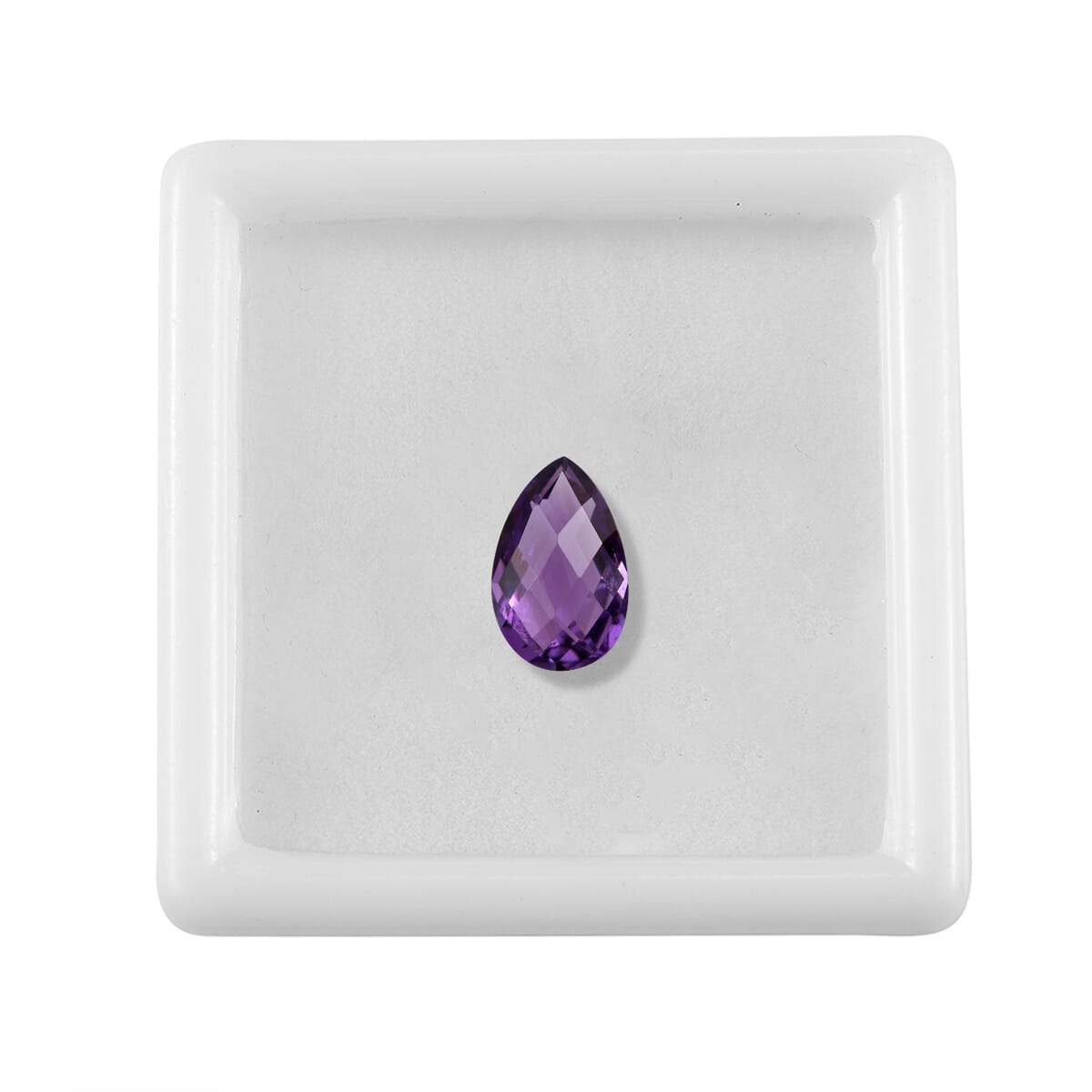 AA Bolivian Amethyst (Pear 11x7 mm) 2.24 ctw image number 3